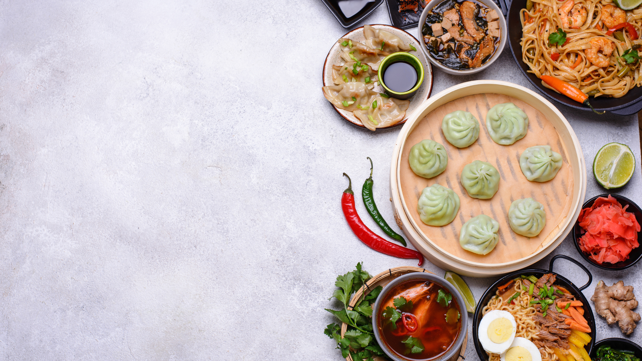 come inserire piatti della cucina orientale nel menu ristorante